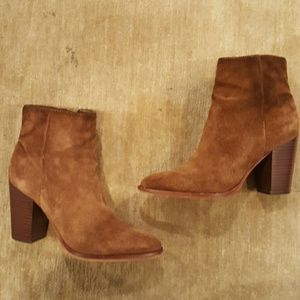 Sam Edelman brown booties size 7